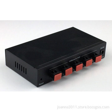 5-Port 100Base-FX POF Switch